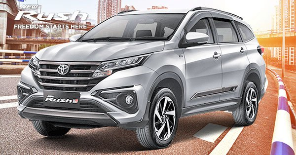 Warna Silver Mica Metallic New Toyota RUSH Jakarta