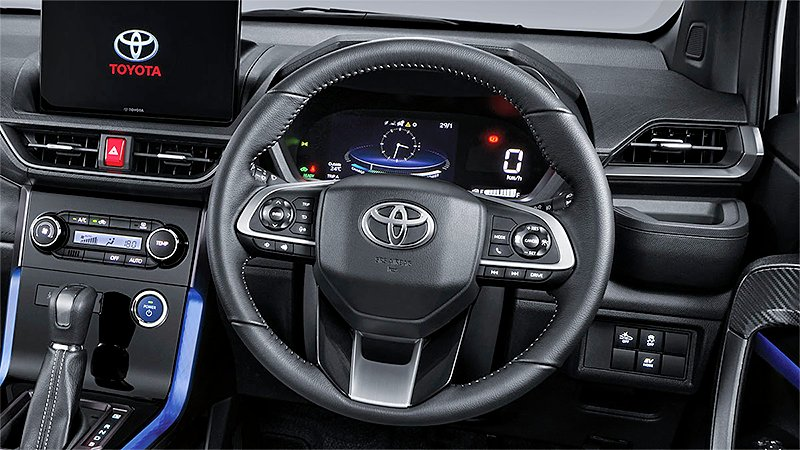 Leather Tilt and Telescopic Steering with Audio & Drive Mode Switch New Veloz Hybrid Jakarta Jabodetabek