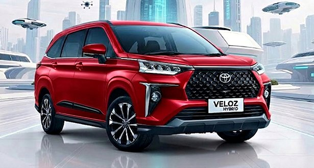 Warna Dark Red Mica New Veloz Hybrid Jakarta