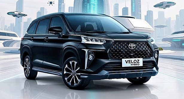 Warna Black Metallic New Veloz Hybrid Jakarta